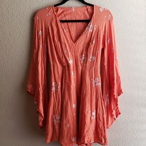 Free People Peach Dress